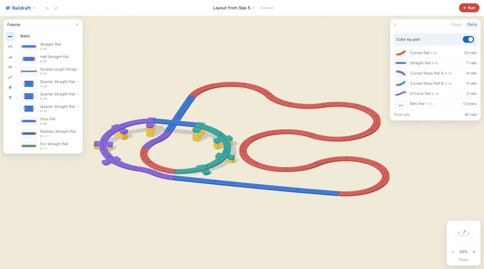 Raildraft screenshot 2