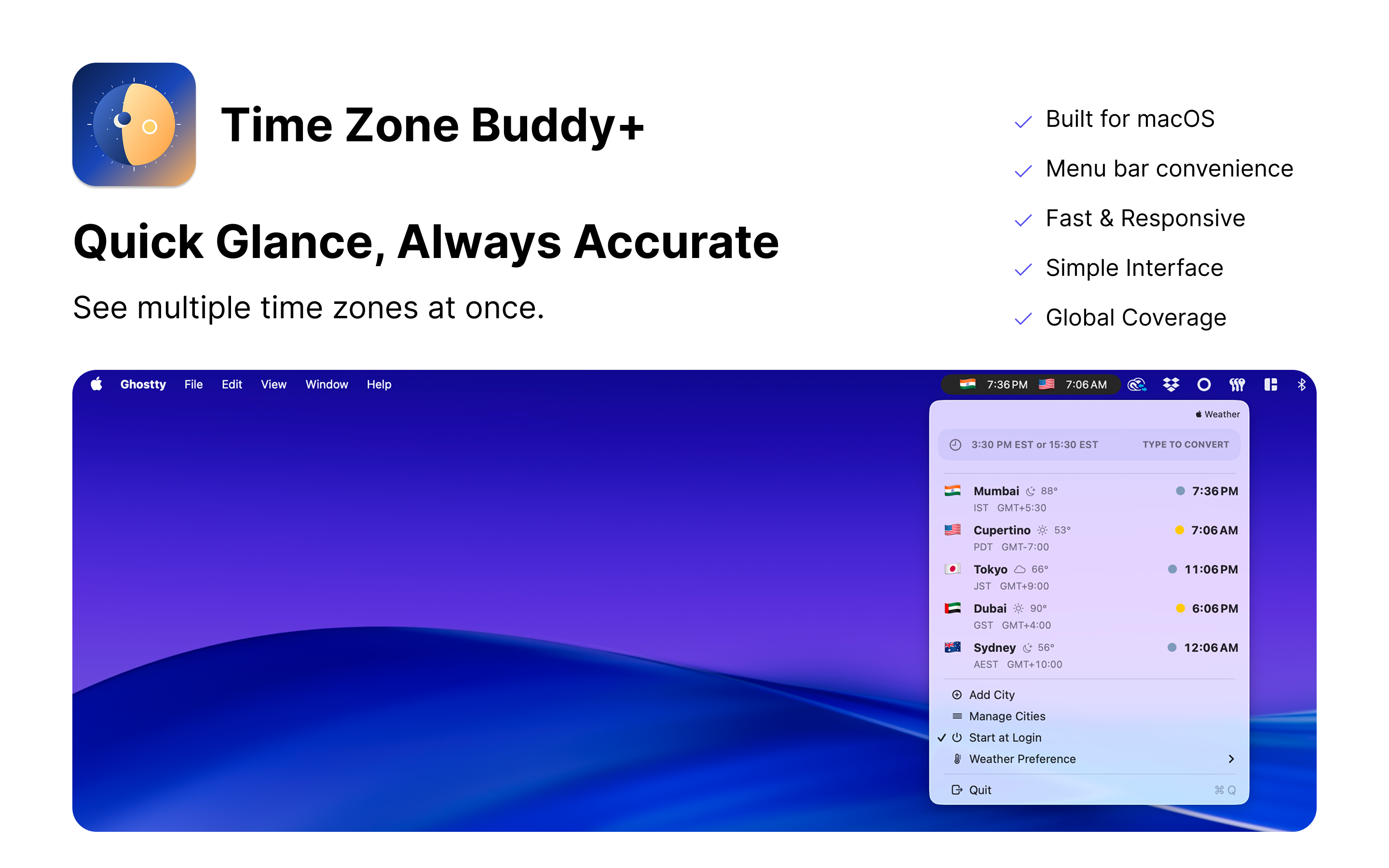 Time Zone Buddy+ gallery image
