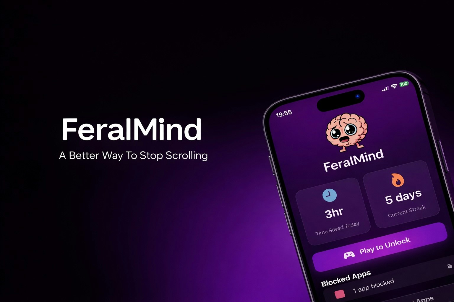 FeralMind - Main product screenshot demonstrating key features and user interface