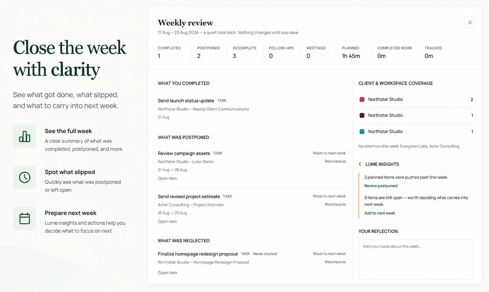 Luter — A calmer work OS screenshot 3