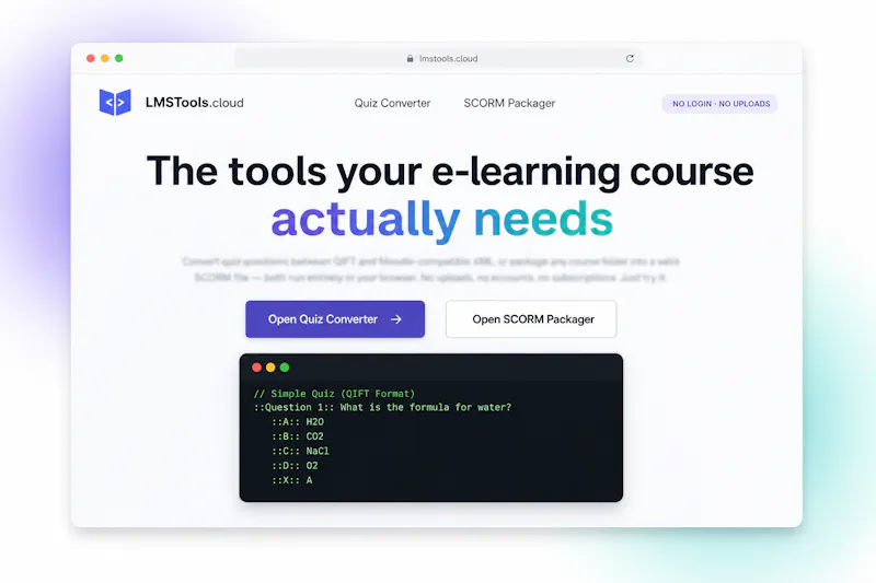 LMSTools screenshot 1