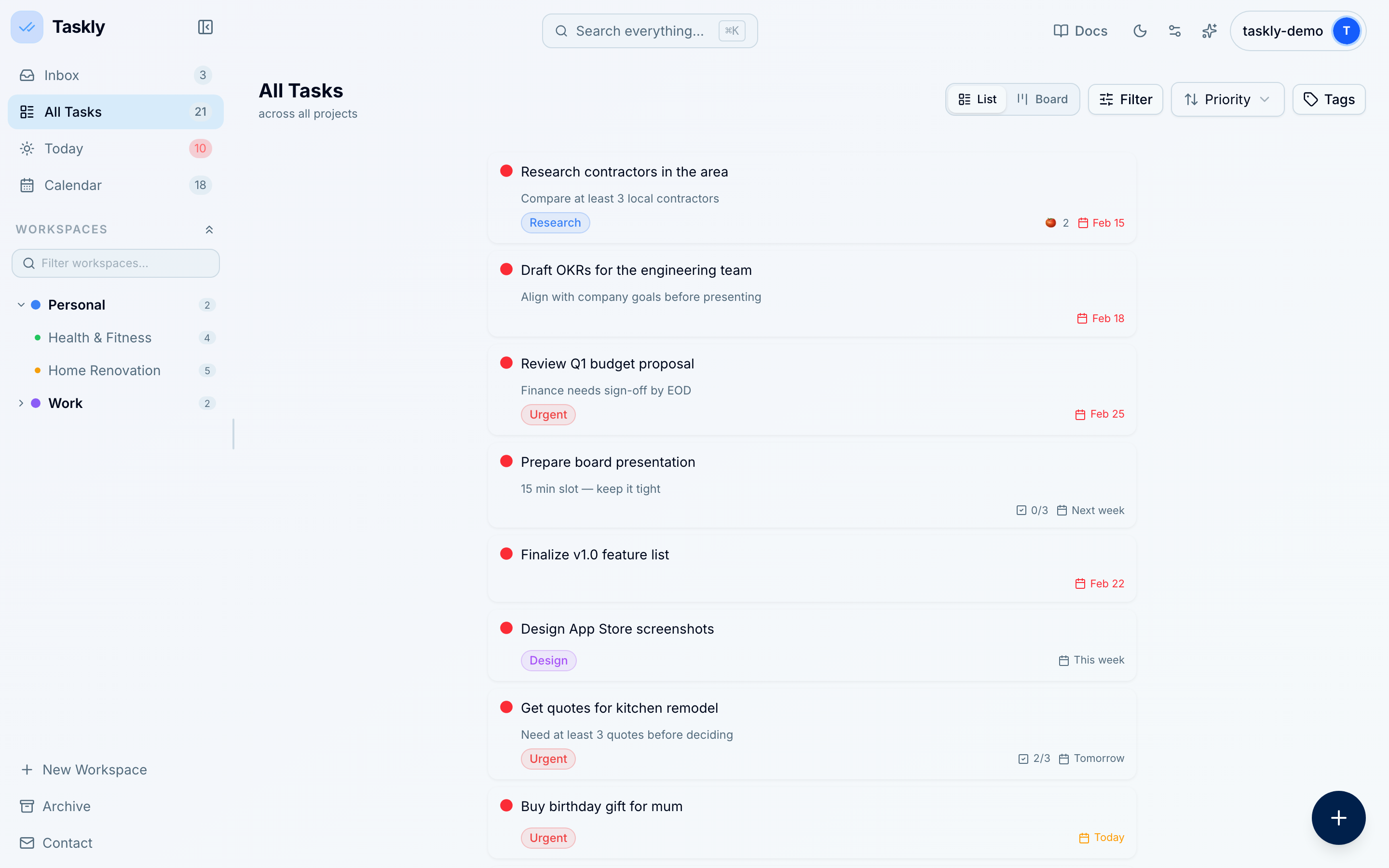 Taskly gallery image