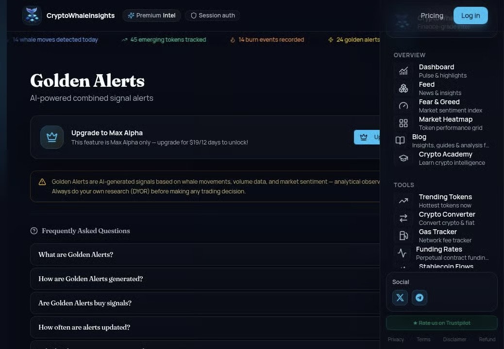 CryptoWhaleInsights gallery image