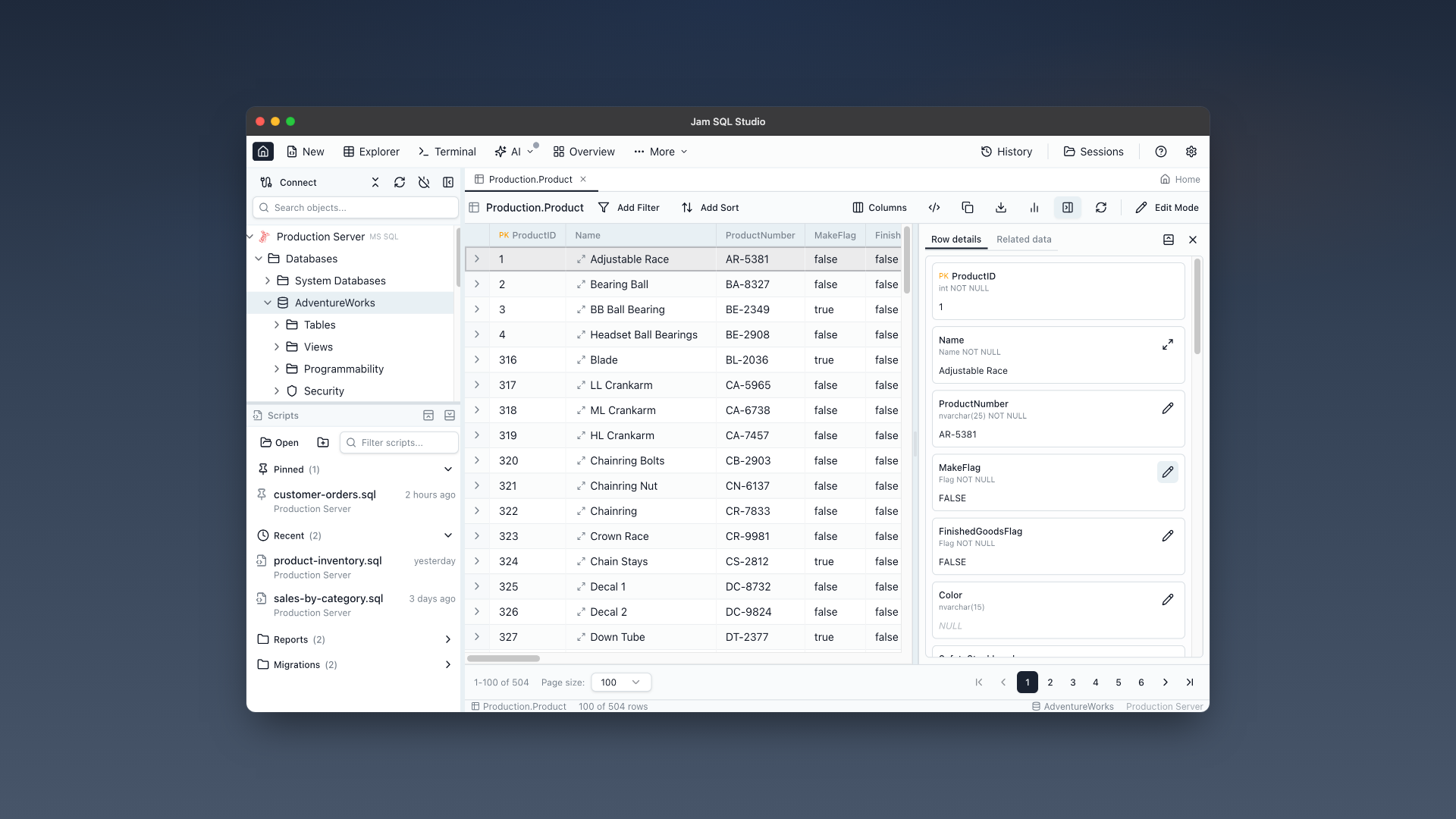 Jam SQL Studio gallery image