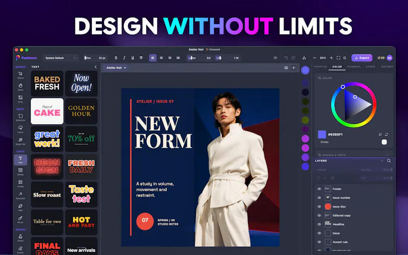 Peakloom: AI Photo Editor screenshot 1