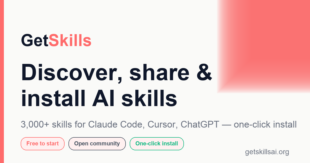 GetSkills gallery image