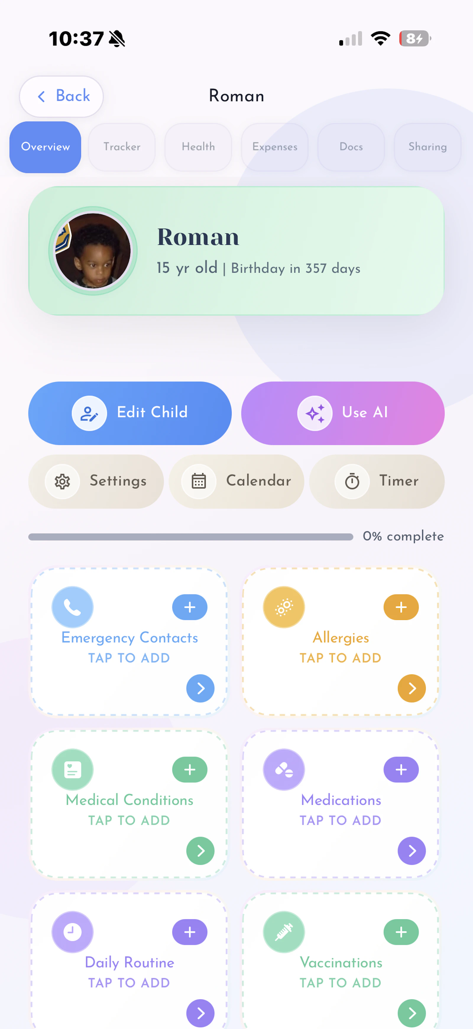 Kidfile screenshot 5