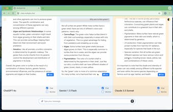 MultipleChat - Compare AI Responses gallery image