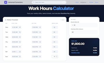 Zero Bloat Calc Stack gallery image