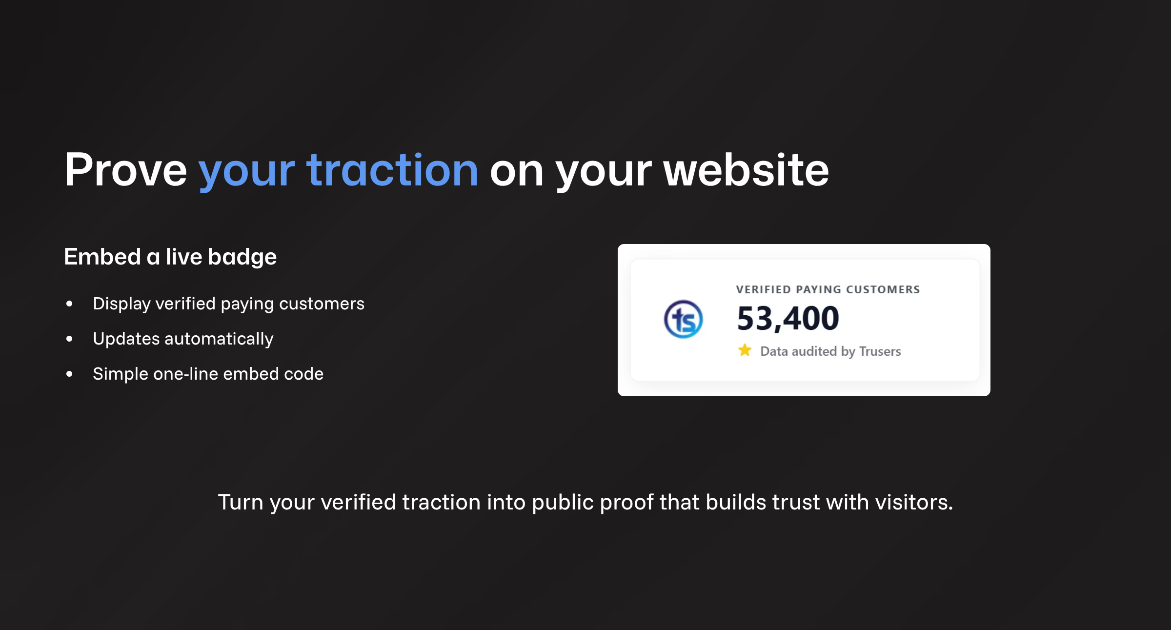 Trusers - Screenshot 5 showing product features and functionality