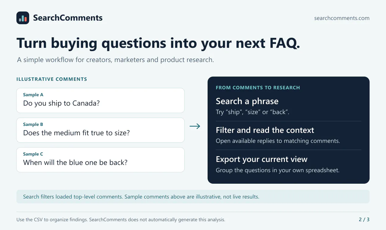 SearchComments gallery image