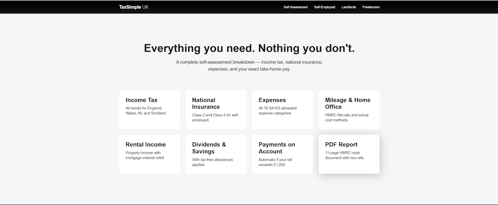 TaxSimple screenshot 3