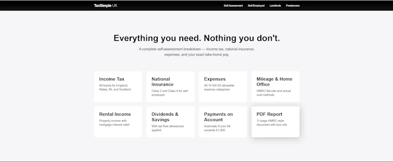 TaxSimple screenshot 3