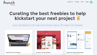 Hunch - Design Freebies gallery image