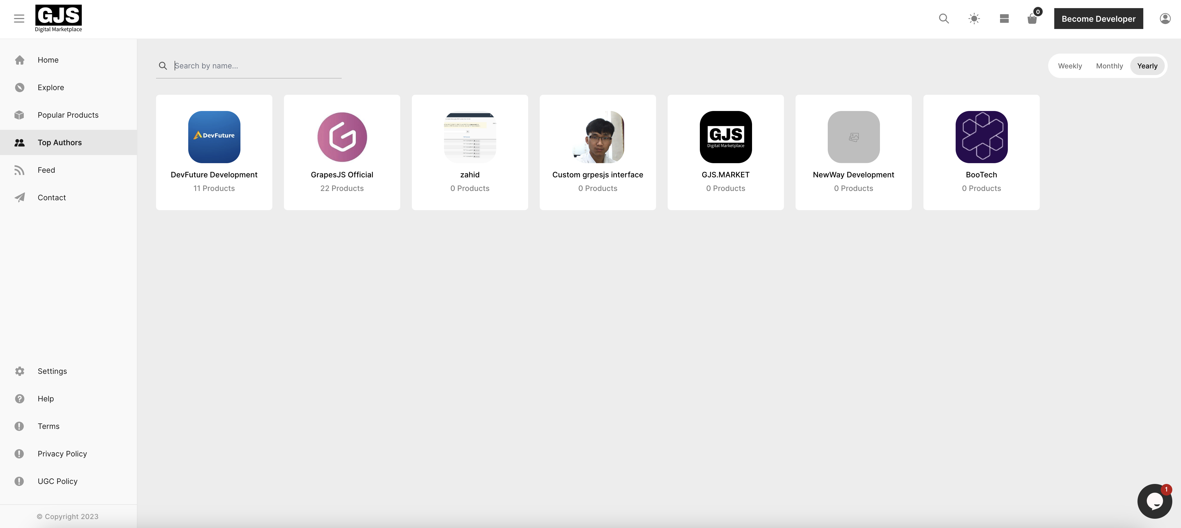 Grapesjs Digital Marketplace media 2