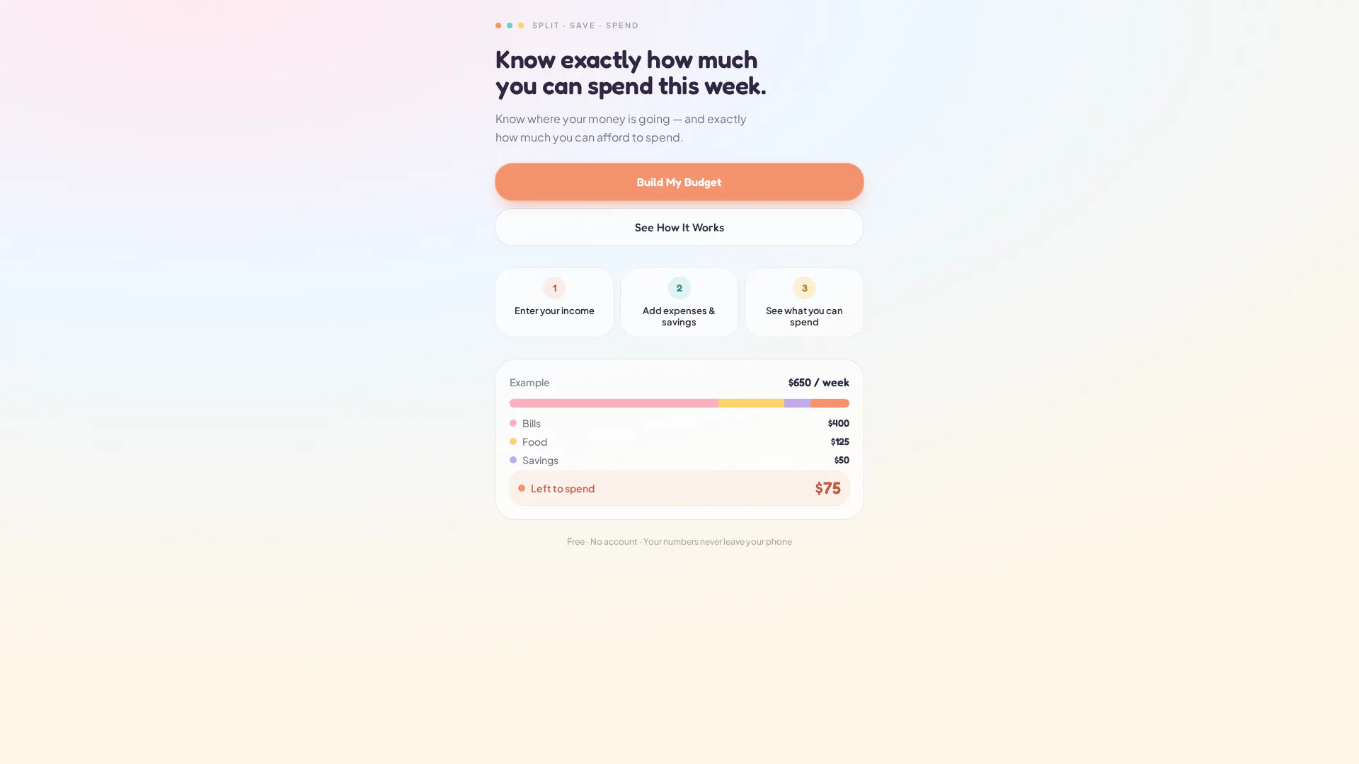 Spend pace gallery image