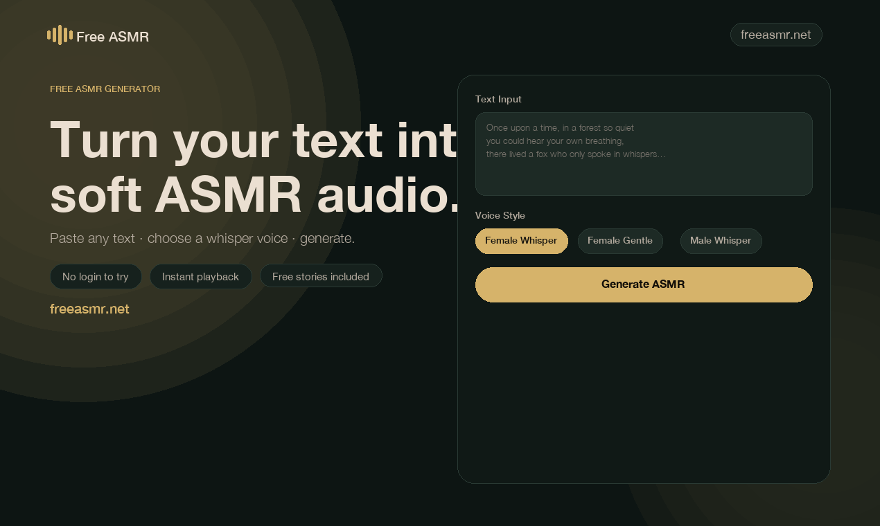 Free ASMR gallery image