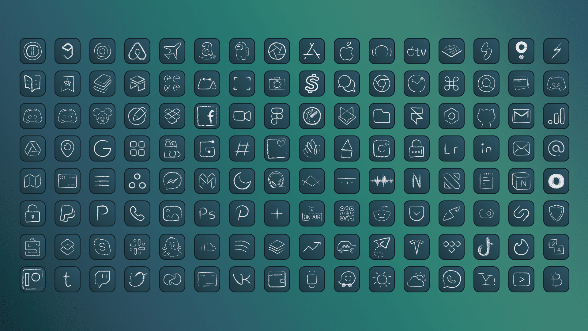 iOS 14 Charcoal Icons gallery image