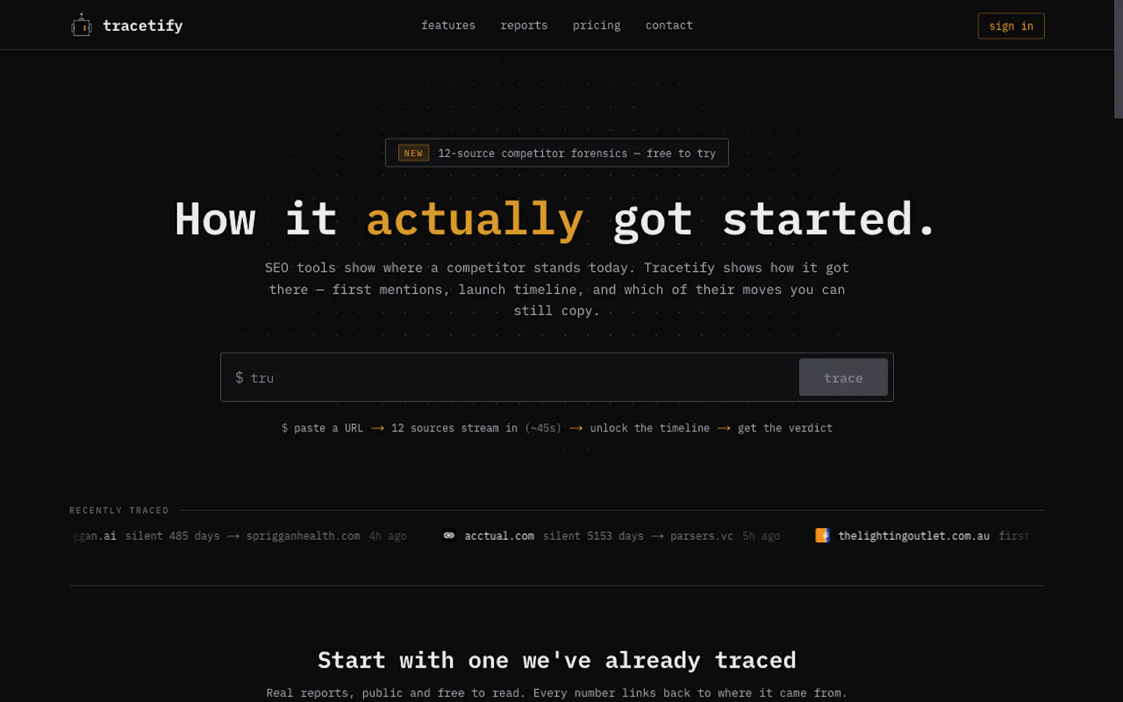 Tracetify screenshot 5
