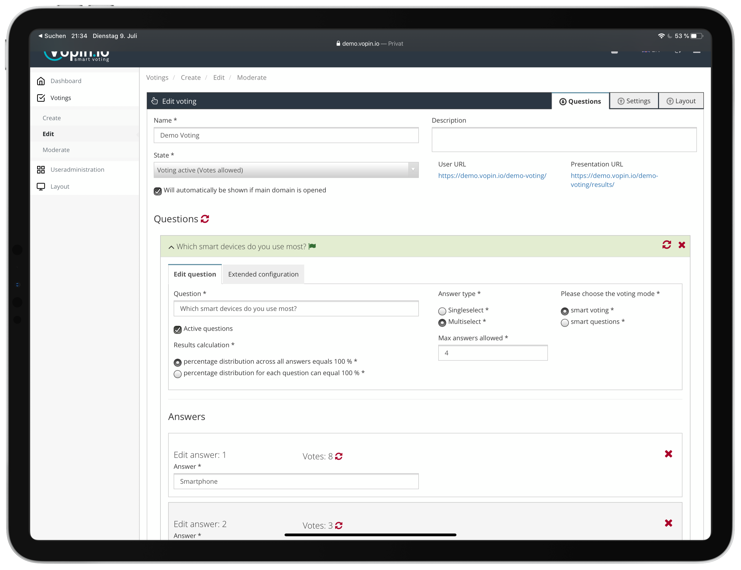 Vopin.io - Smart Voting gallery image
