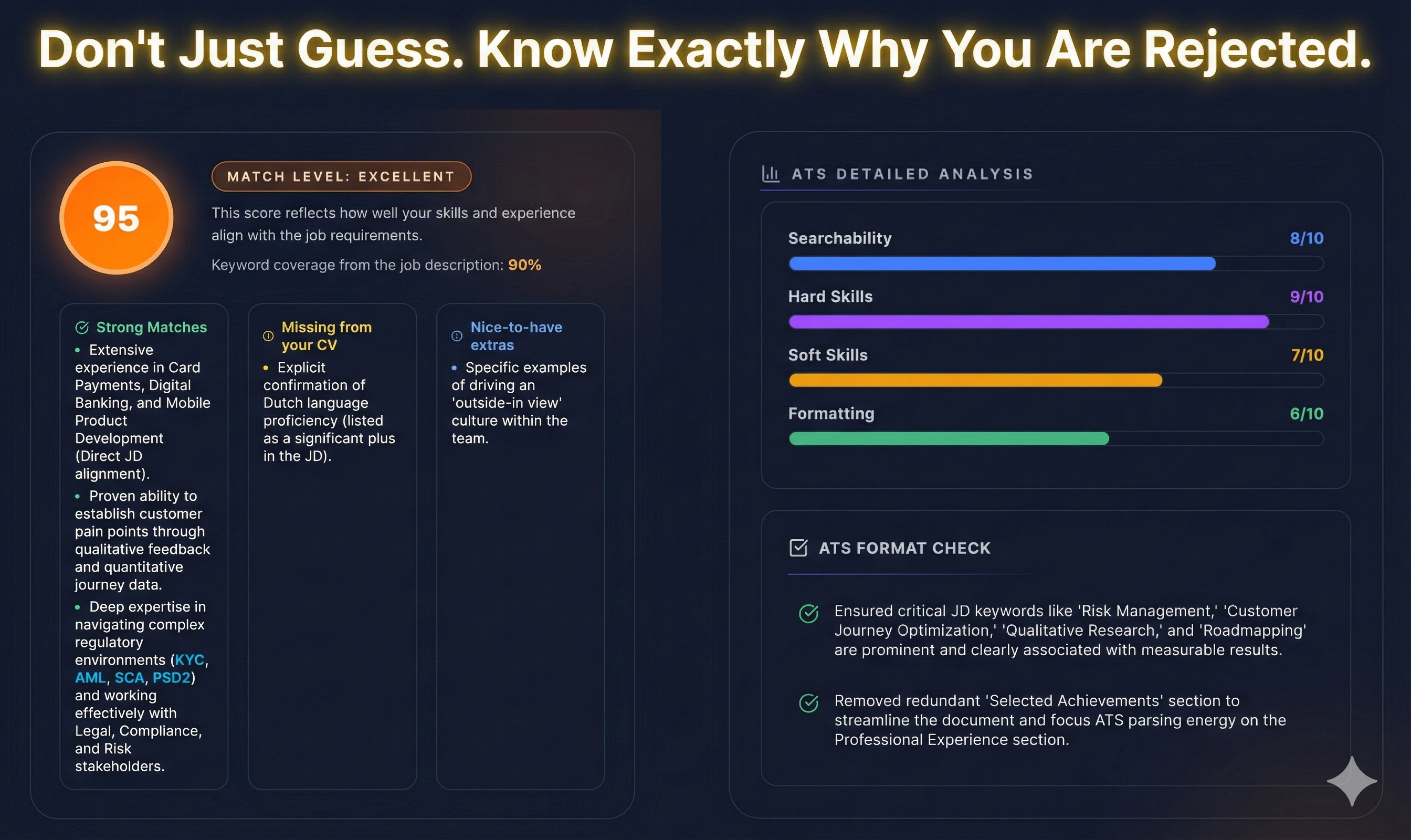 GoGlobalCV - Screenshot 2 showing product features and functionality