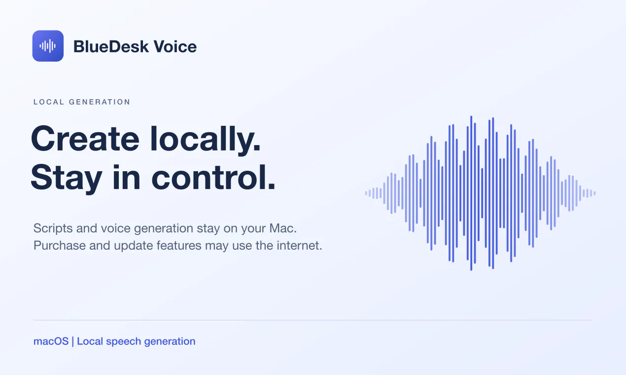 BlueDesk Voice gallery image