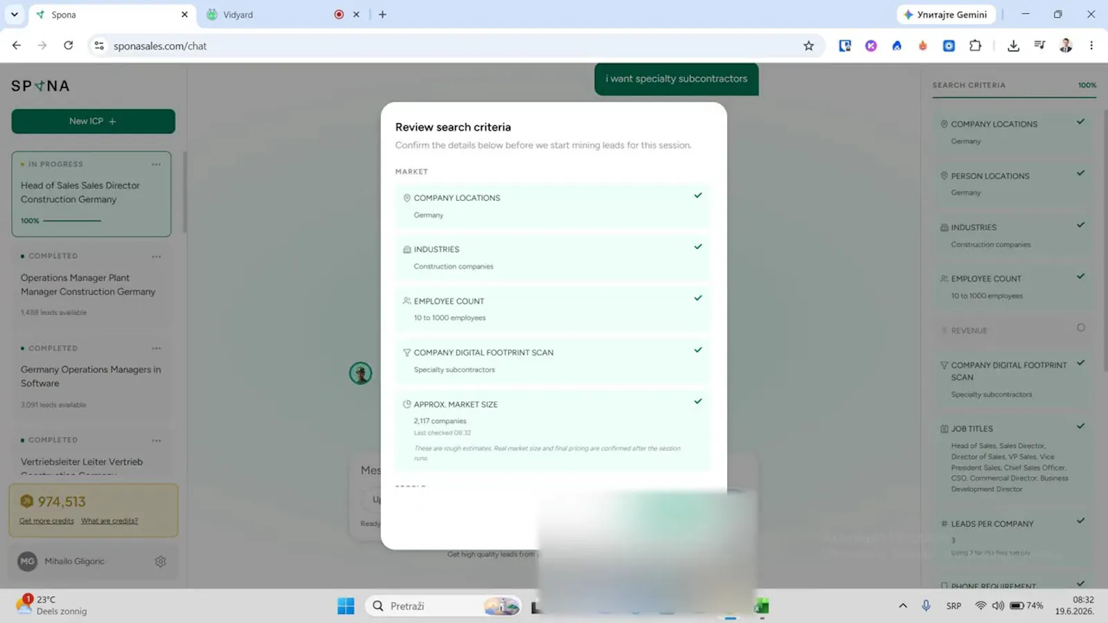 Spona Sales screenshot 1 (video preview)