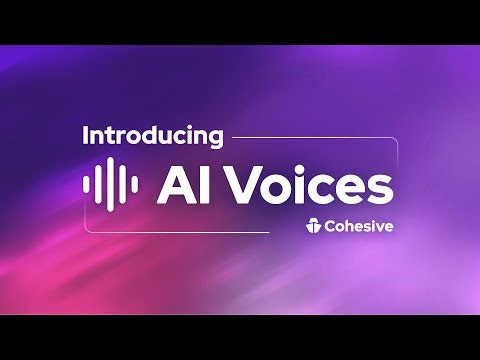 Cohesive AI Voices gallery image