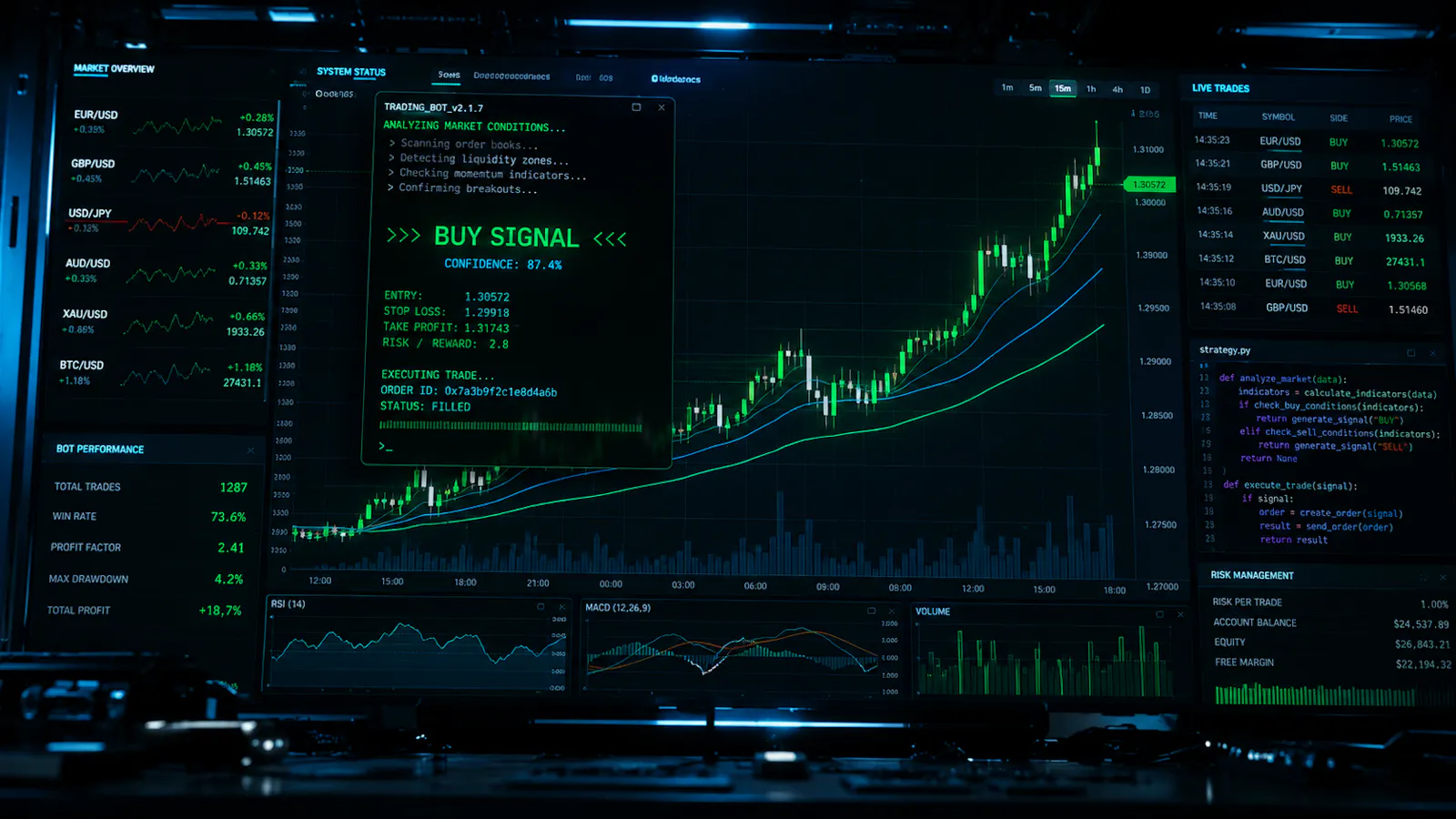 Crypto Bot Dev Kit screenshot 1
