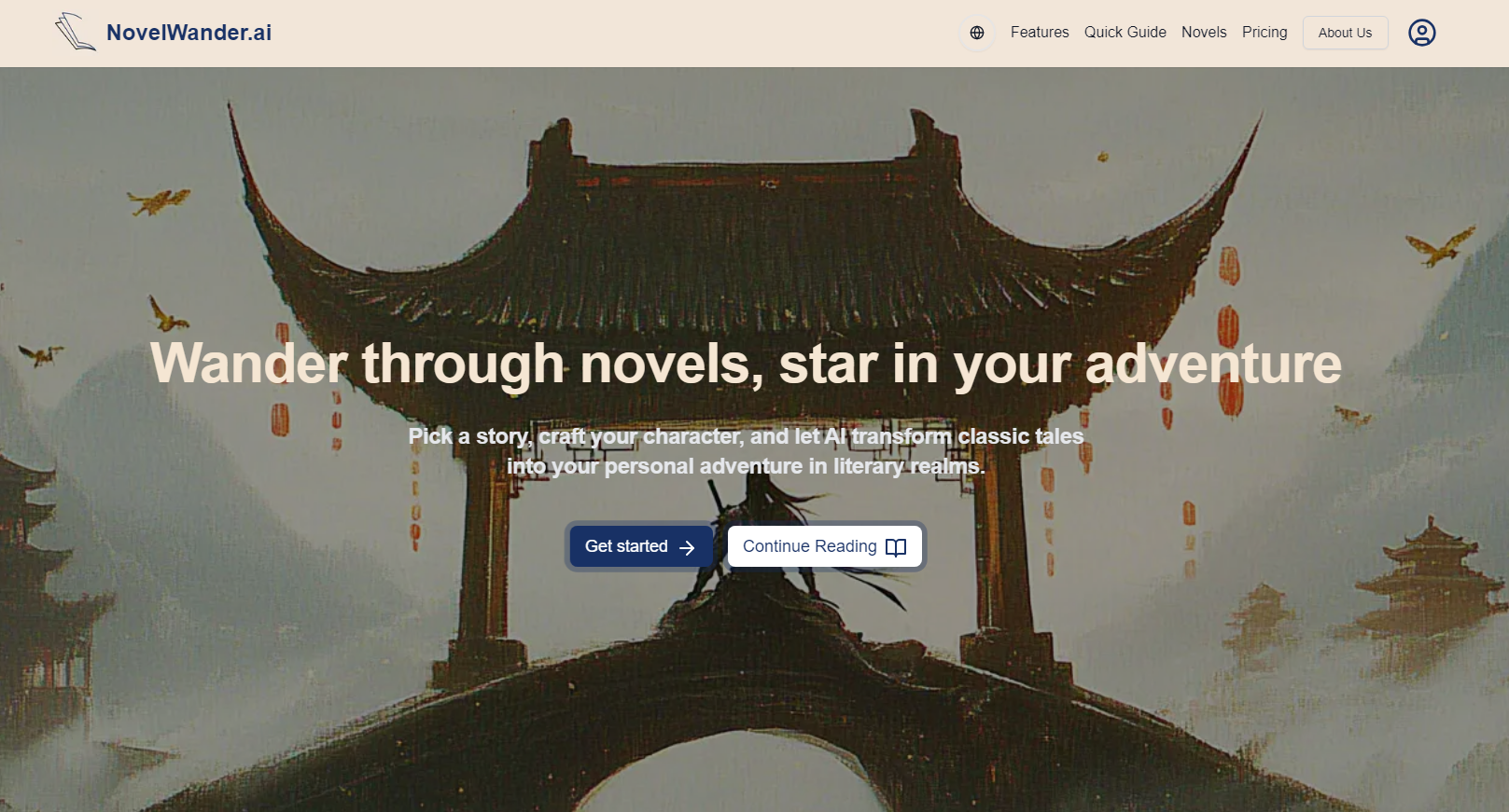 Média NovelWander.ai - Réécrivez vos histoires préférées avec l'IA 1