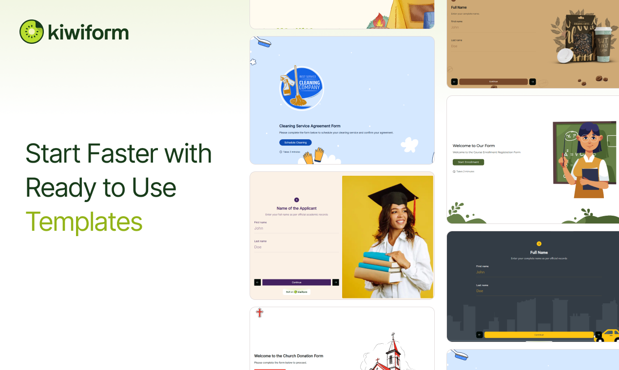 Kiwiform - Screenshot 2 showing product features and functionality