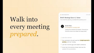 Brief My Meeting gallery image