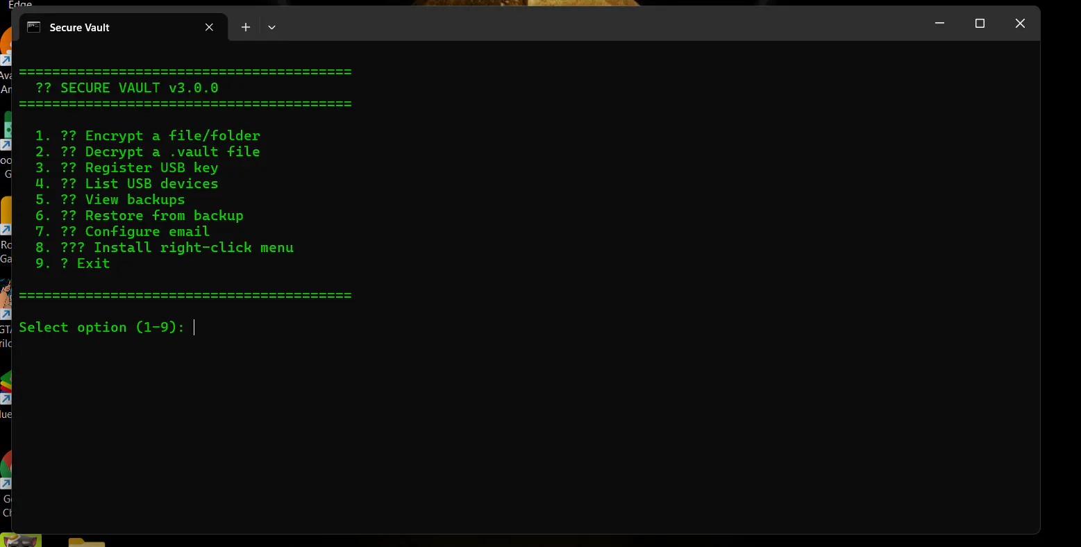 secure vault .exe gallery image