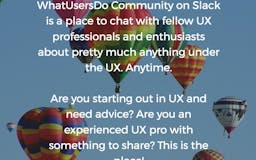 WhatUsersDo Community on Slack media 3