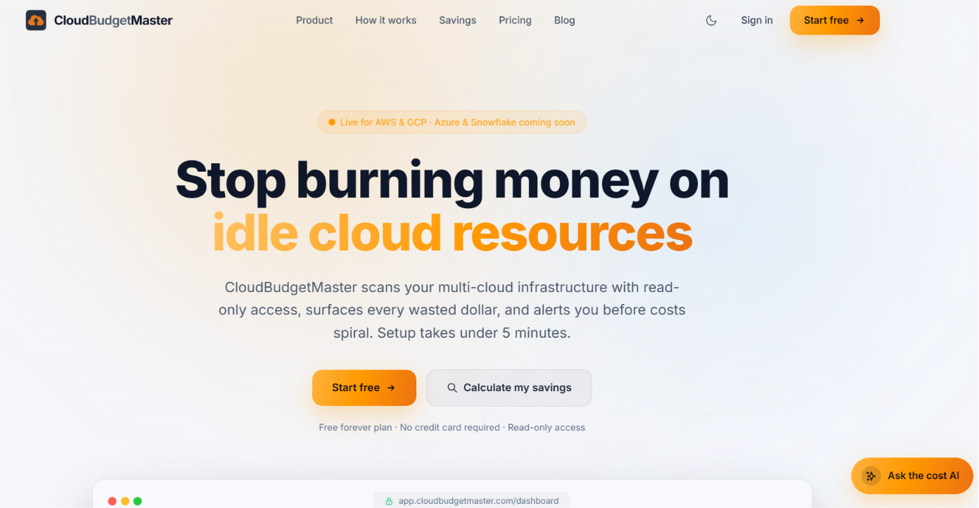 CloudBudgetMaster