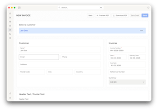 Offgrid Invoice gallery image