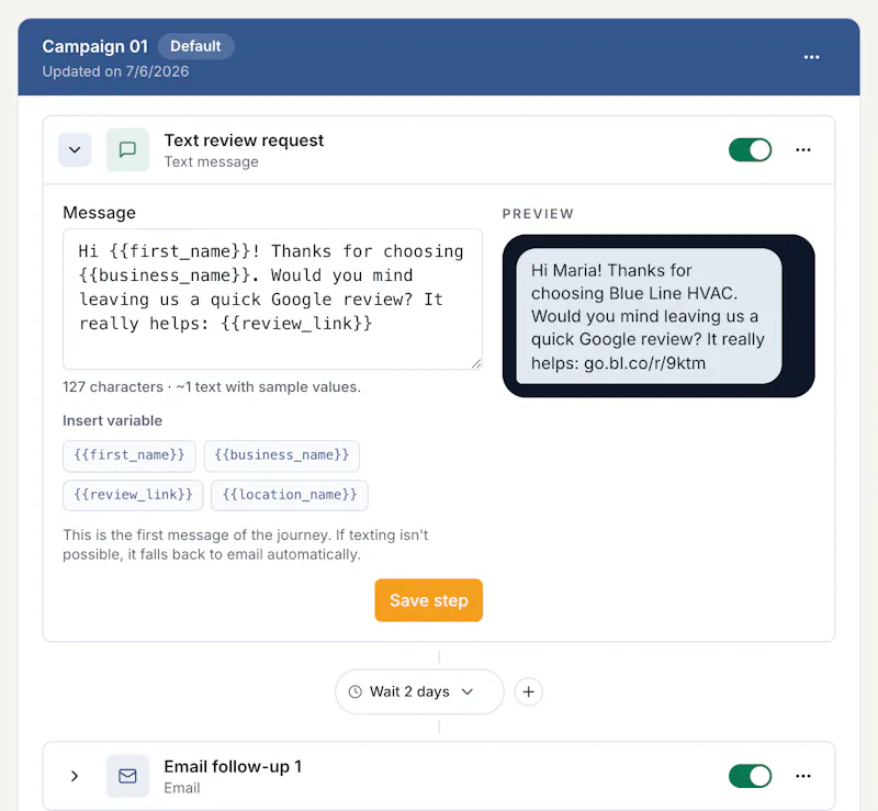 ReviewNudger screenshot 3