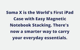 Soma X Magnetic iPad + Notebook Case media 3