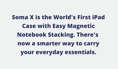 Soma X Magnetic iPad + Notebook Case gallery image