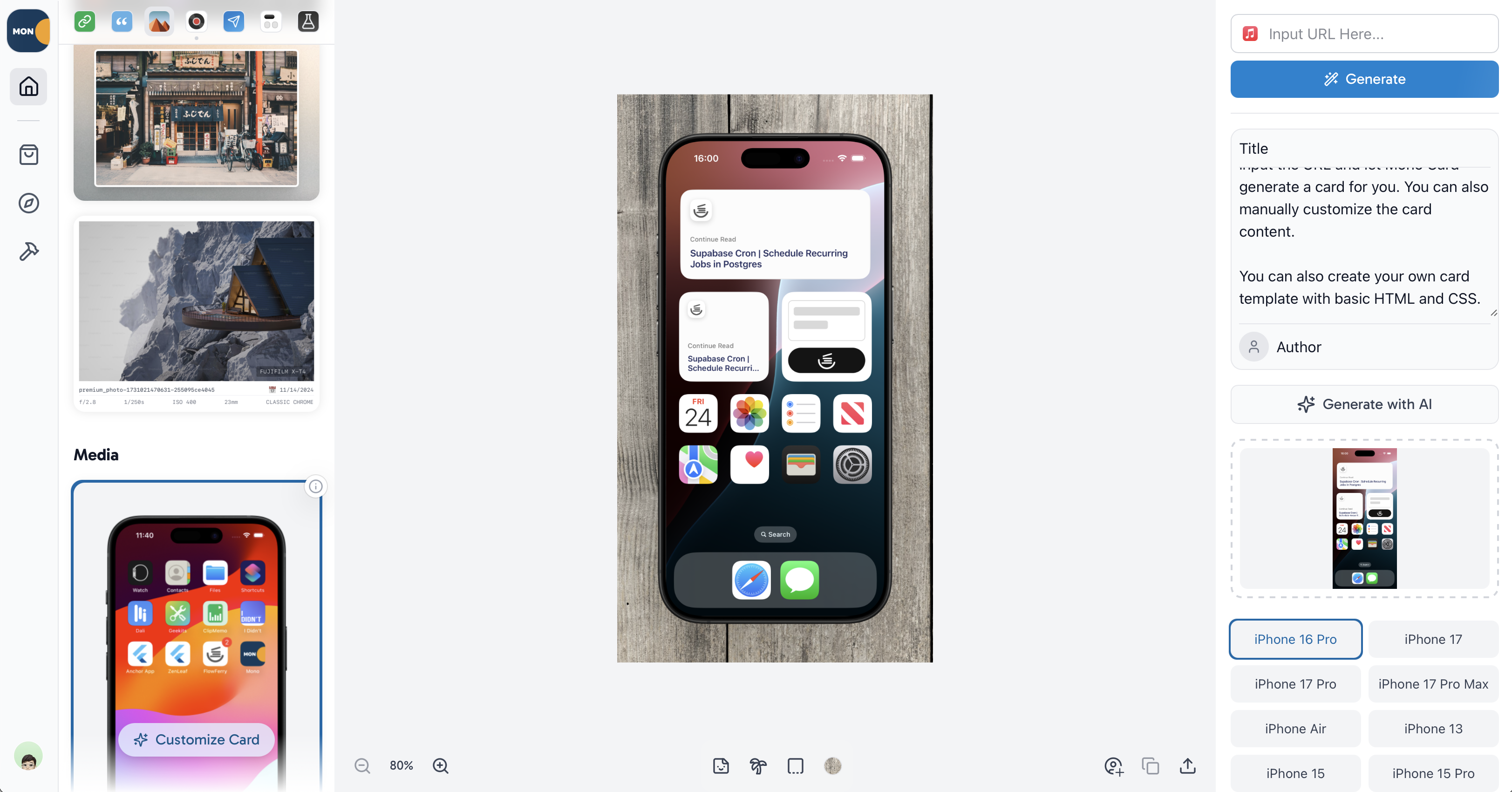 Mono Card gallery image