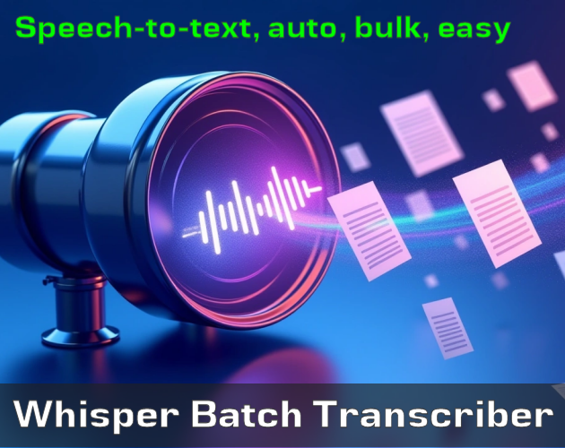 Transcriptor de lote de susurros