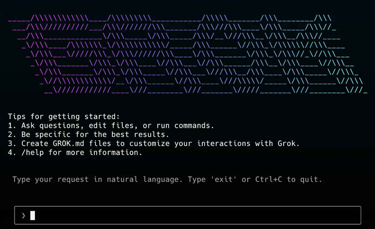 Grok CLI (Unofficial)