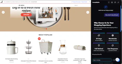 PromptMySite gallery image