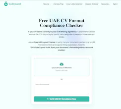 UAE CV Format Compliance Checker gallery image