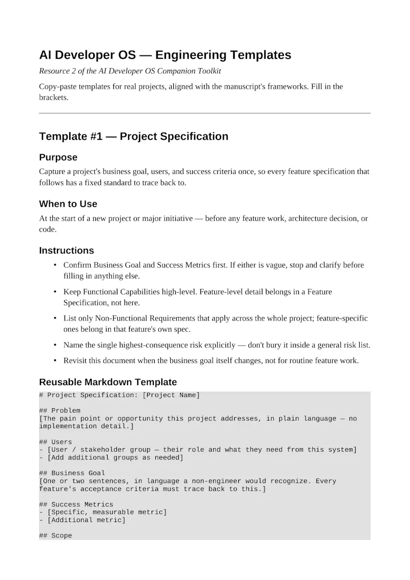 AI Developer OS screenshot 3