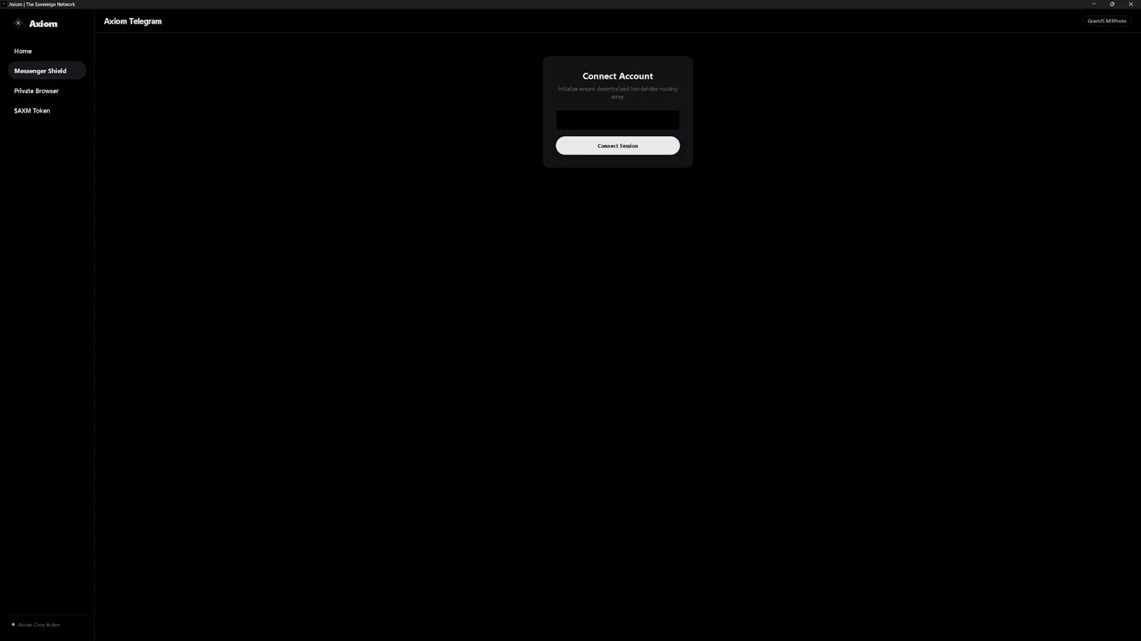 Axiom screenshot 2