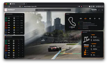 F1X Dashboard - New Tab F1 Tracker gallery image