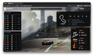 F1X Dashboard - New Tab F1 Tracker