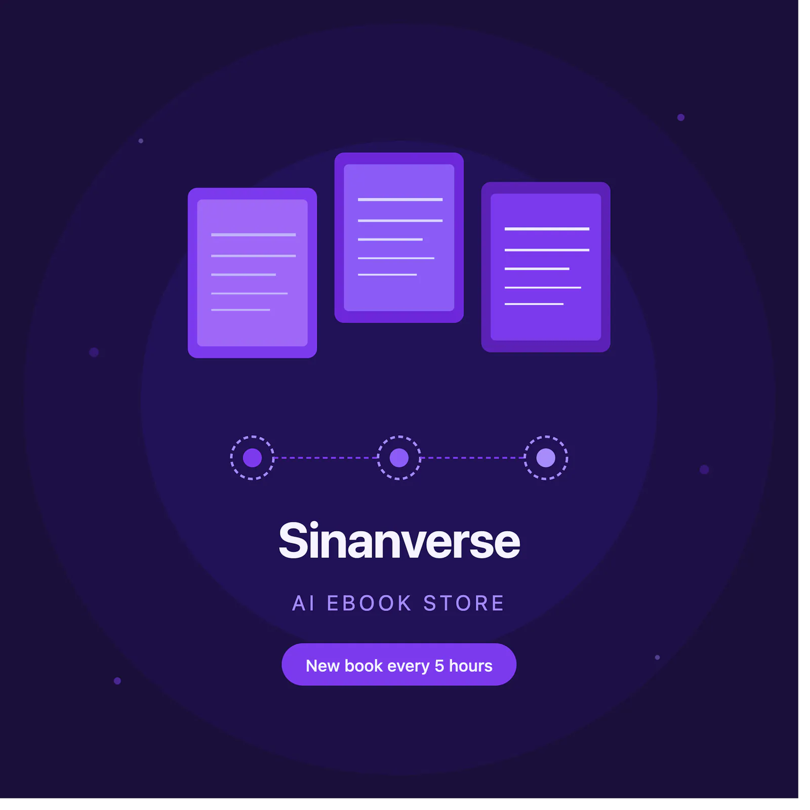 Sinanverse — AI Ebook Store screenshot 1