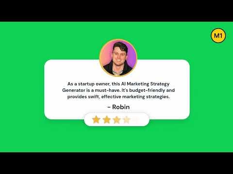 M1-project: Marketing Strategy Generator